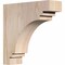 Ekena Millwork Pescadero Smooth Corbel, Douglas Fir, 3 1/2"W x 12"D x 12"H COR04X12X12PEC00SDF - alternate 1